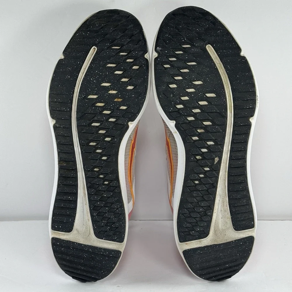 Nike Downshifter 12 Running Shoes White Coral Chalk Orange‎ GS Size 7 DM4194-100